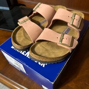 Birkenstock Arizona Big Buckle Sandals, Old Rose, Women's 9 Narrow (EU 40)